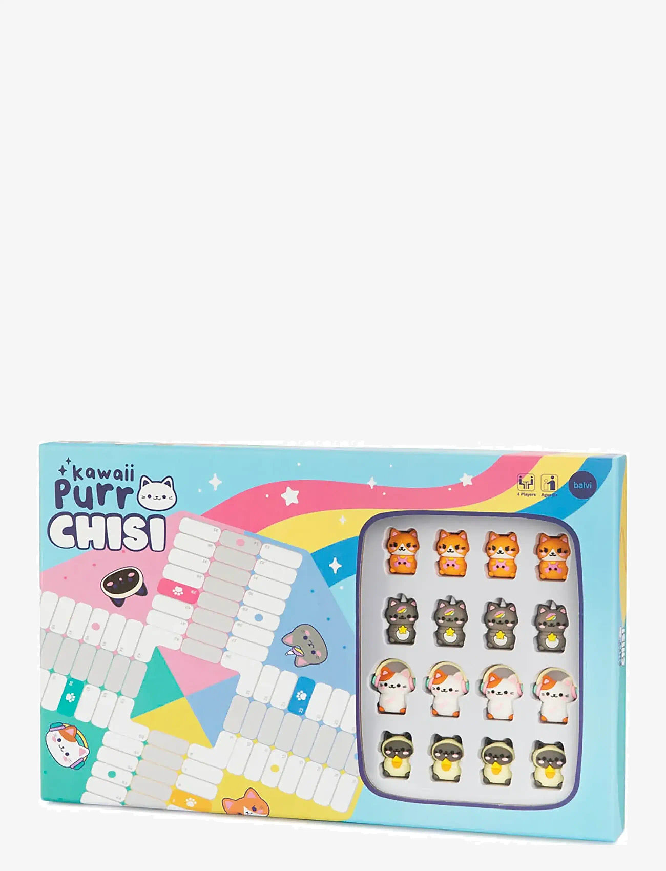 Balvi - Ludo Board Game,Kawaii Purrchisi - achat par prix - pastel colored - 1