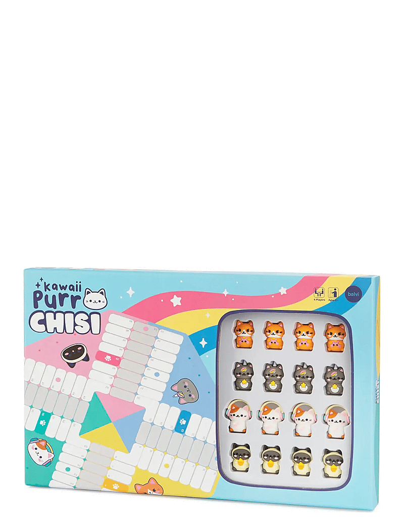 Balvi - Ludo Board Game,Kawaii Purrchisi - osta hinna alusel - pastel colored - 1