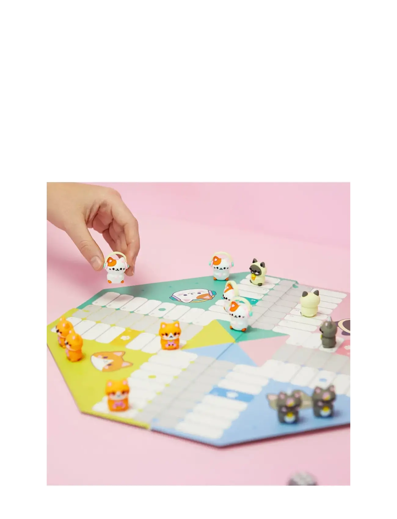 Balvi - Ludo Board Game,Kawaii Purrchisi - nach preis einkaufen - pastel colored - 2