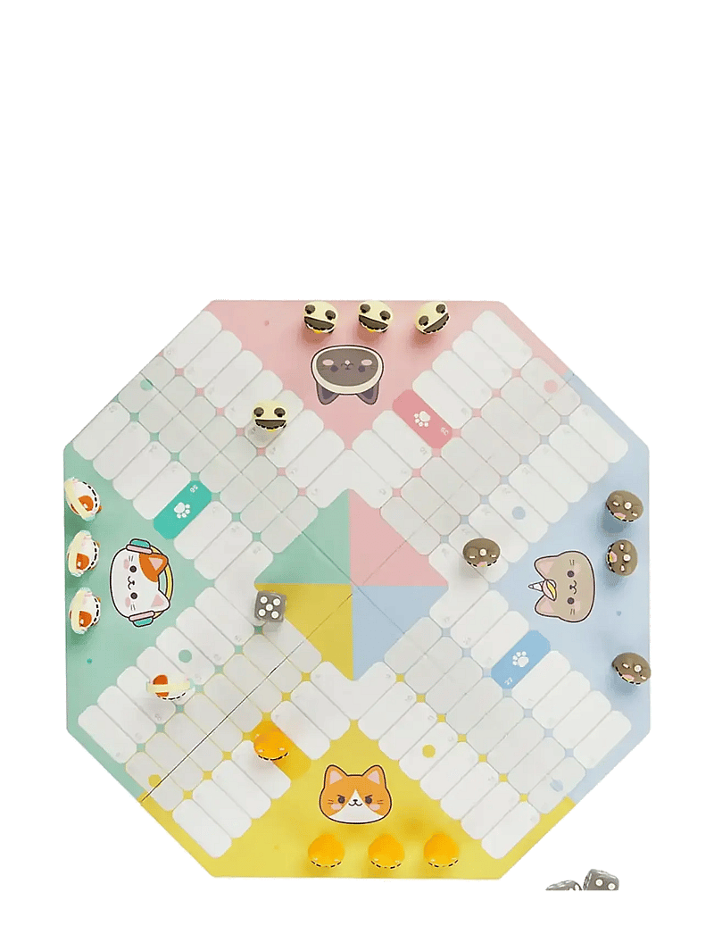 Balvi - Ludo Board Game,Kawaii Purrchisi - osta hinna alusel - pastel colored - 4