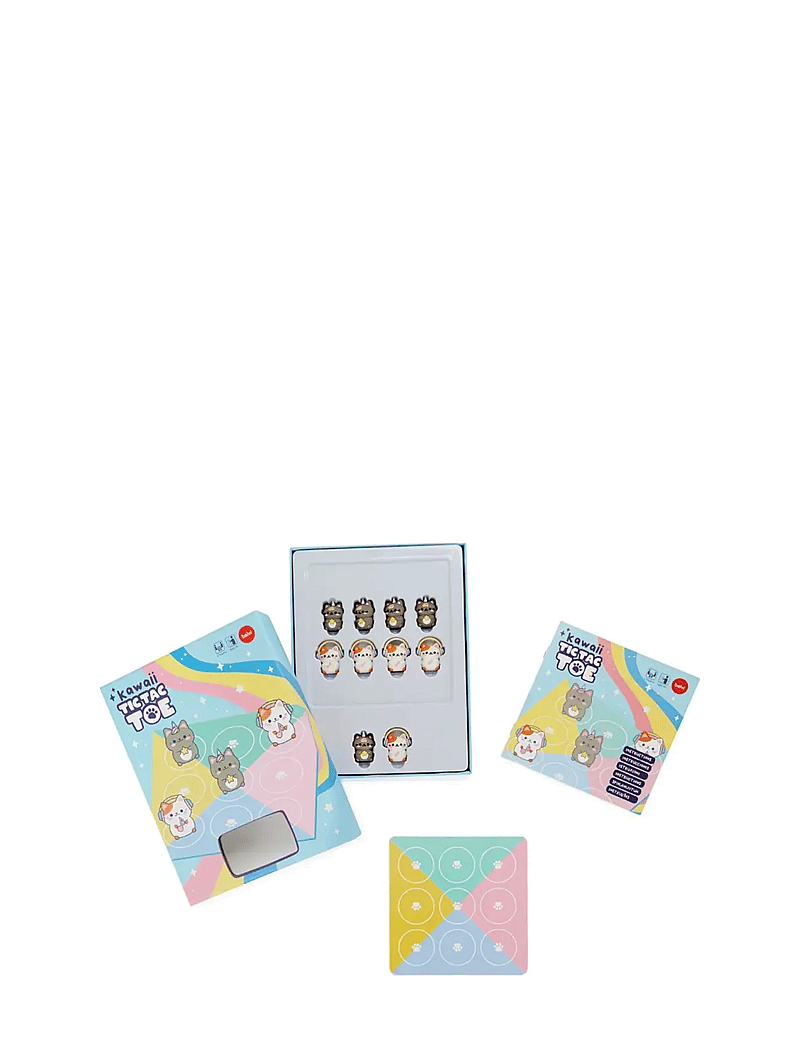 Balvi - Game,Tic Tac Toe Kawaii - mängud ja pusled - pastel colored - 3