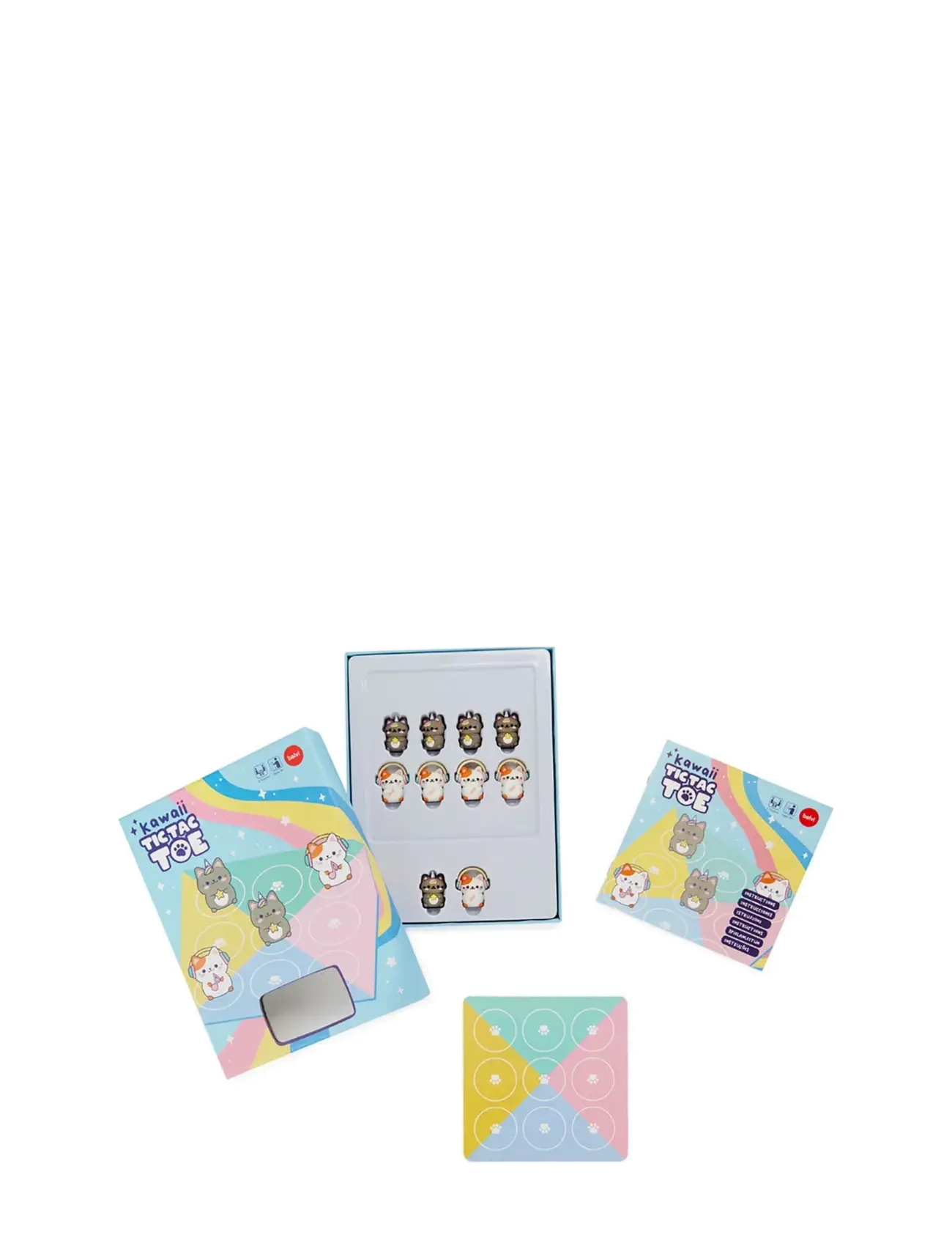 Balvi - Game,Tic Tac Toe Kawaii - die niedrigsten preise - pastel colored - 3