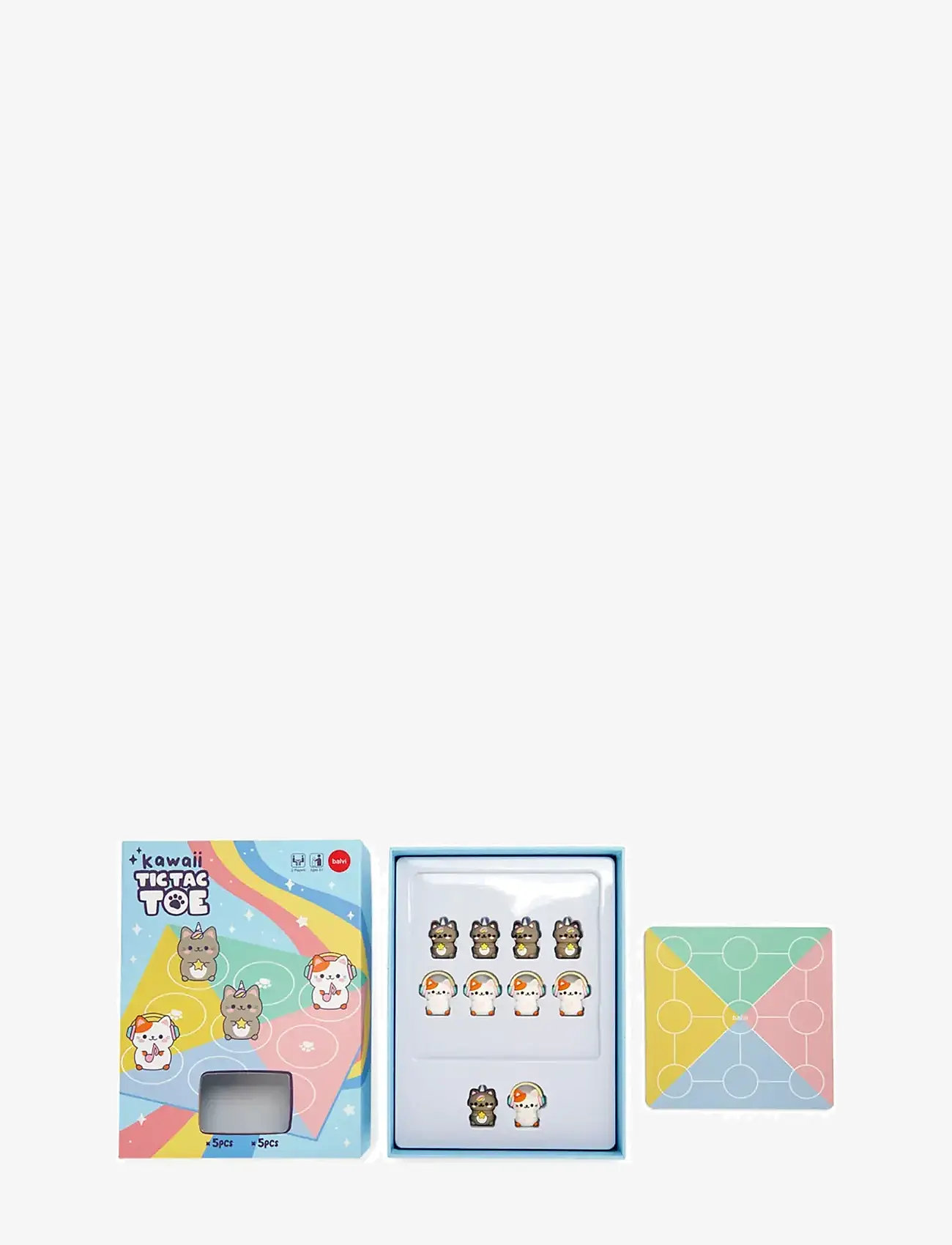 Balvi - Spil Tic Tac Toe Kawaii - spil & puslespil - pastel colored - 4