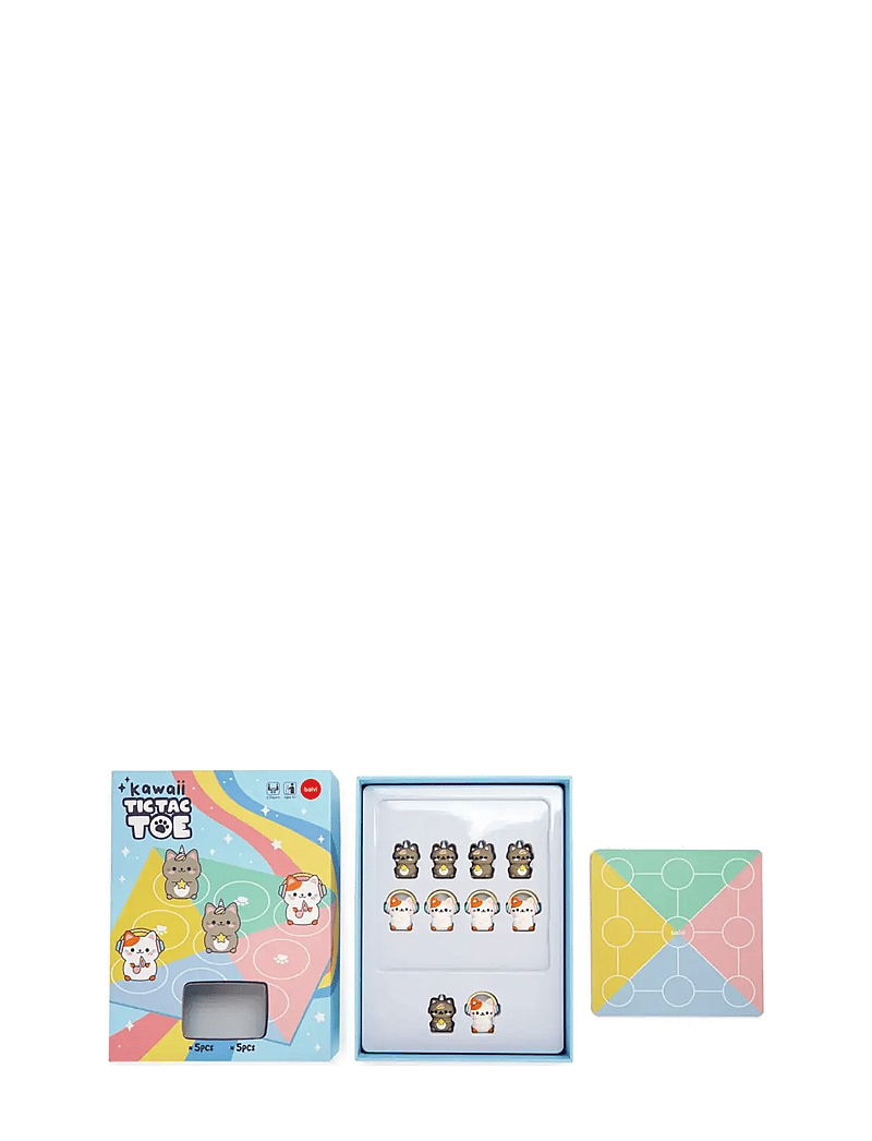 Balvi - Game,Tic Tac Toe Kawaii - mängud ja pusled - pastel colored - 4