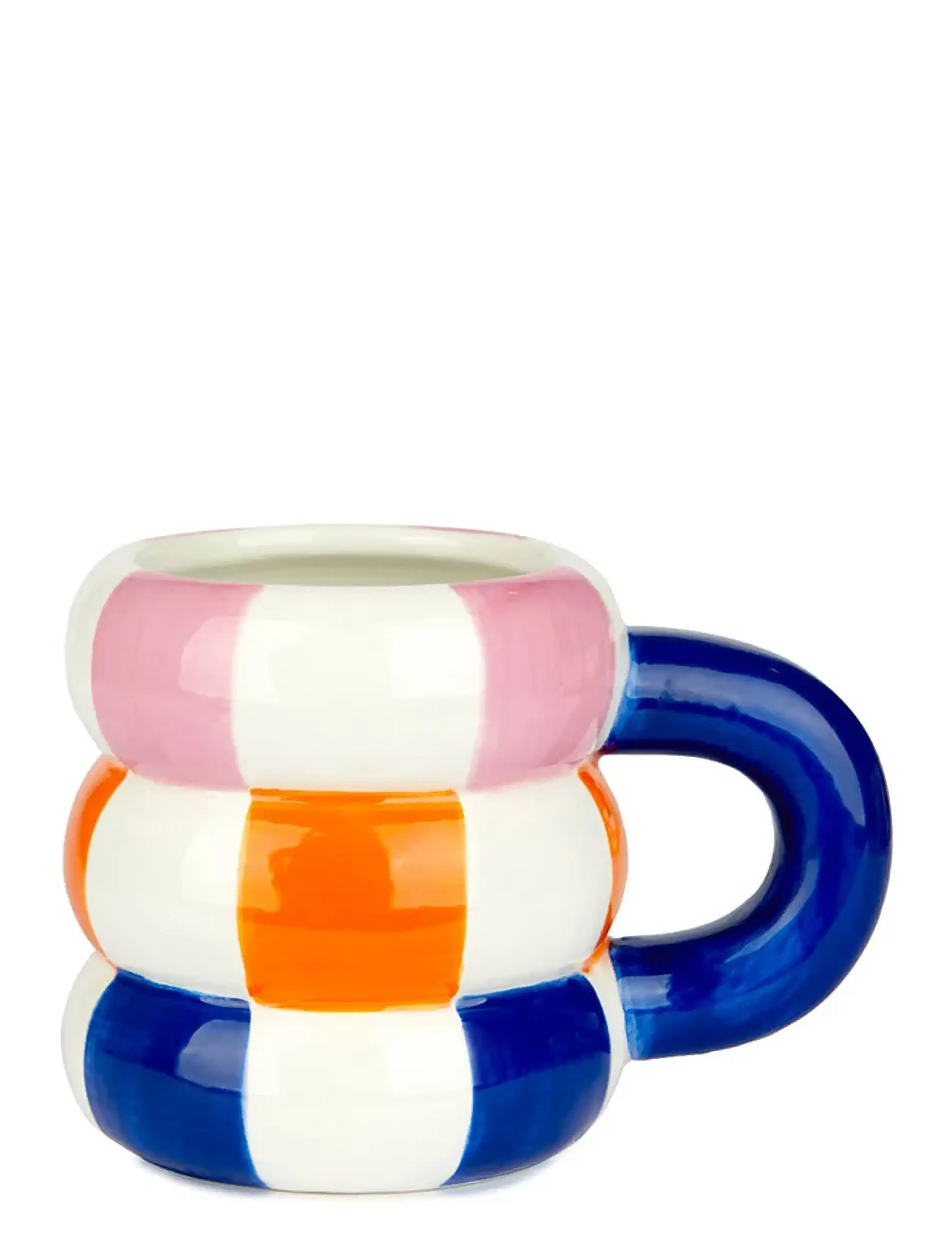 Balvi Krus Keramik Floats 300 ml Blå, 30 CL, Multi/patterned, Kopper & Krus > Kaffekopper, Unisex