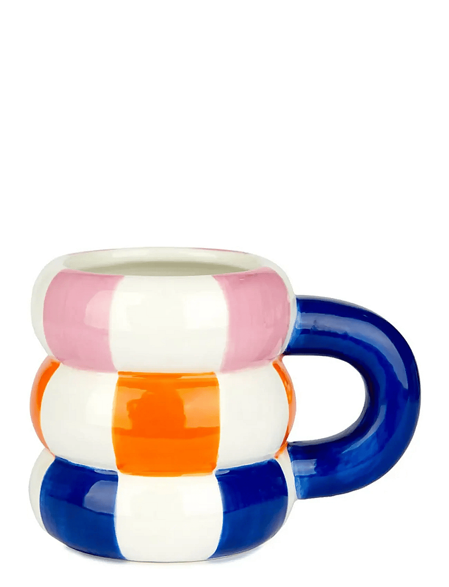 Balvi - Mug Ceramic Floats 300 ml - kohvitassid - blue/multicolored - 0