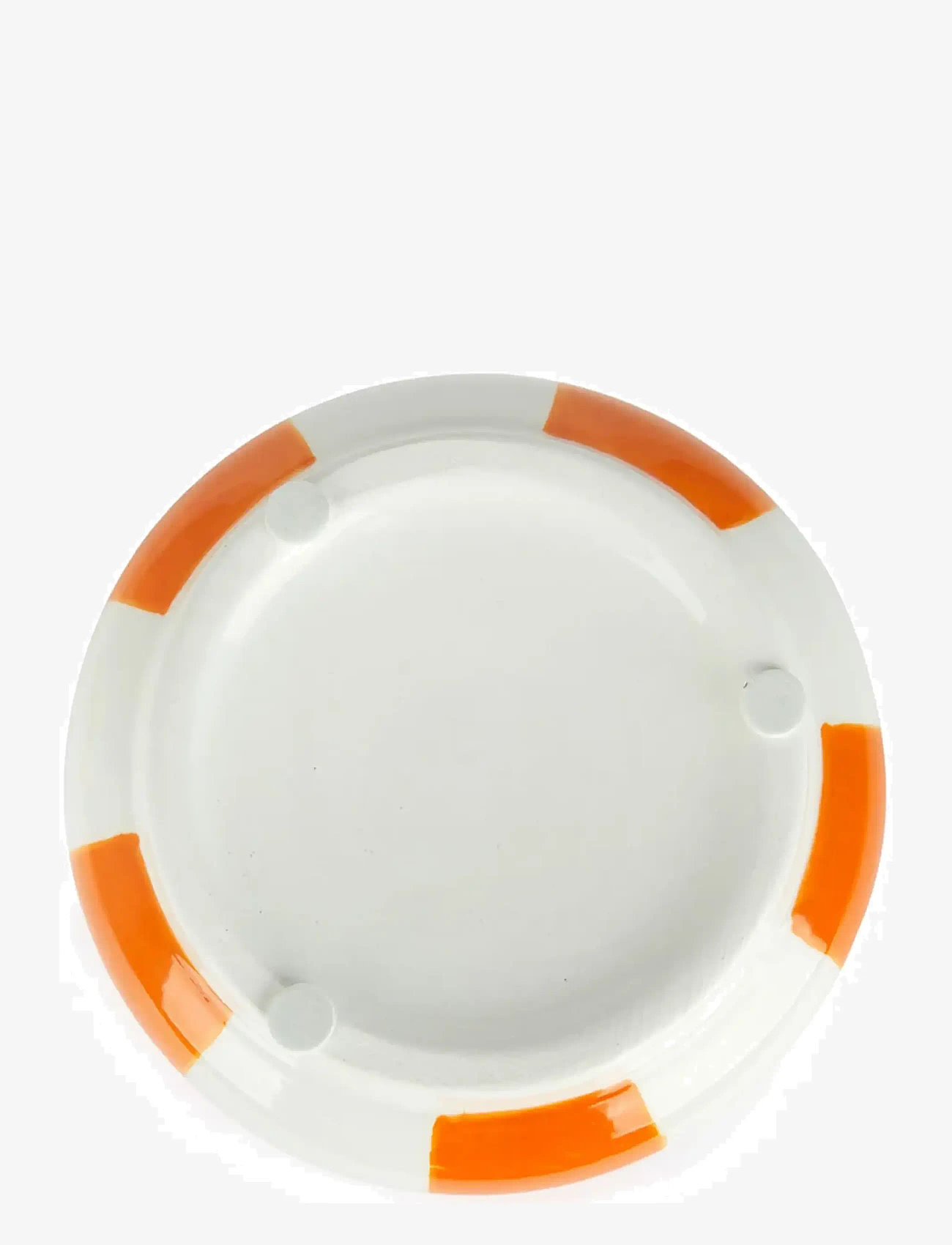 Balvi - Ceramic plant pot Floats - osta hinna alusel - orange/ white - 4