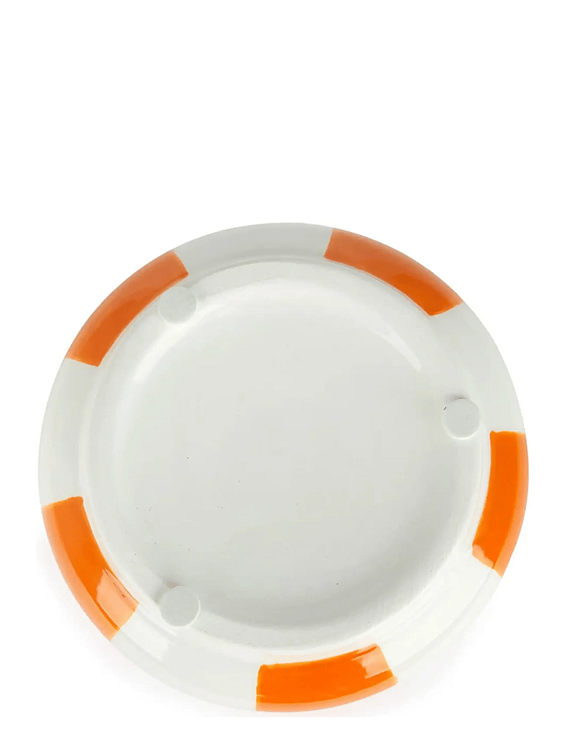 Balvi - Ceramic plant pot Floats - osta hinna alusel - orange/ white - 4