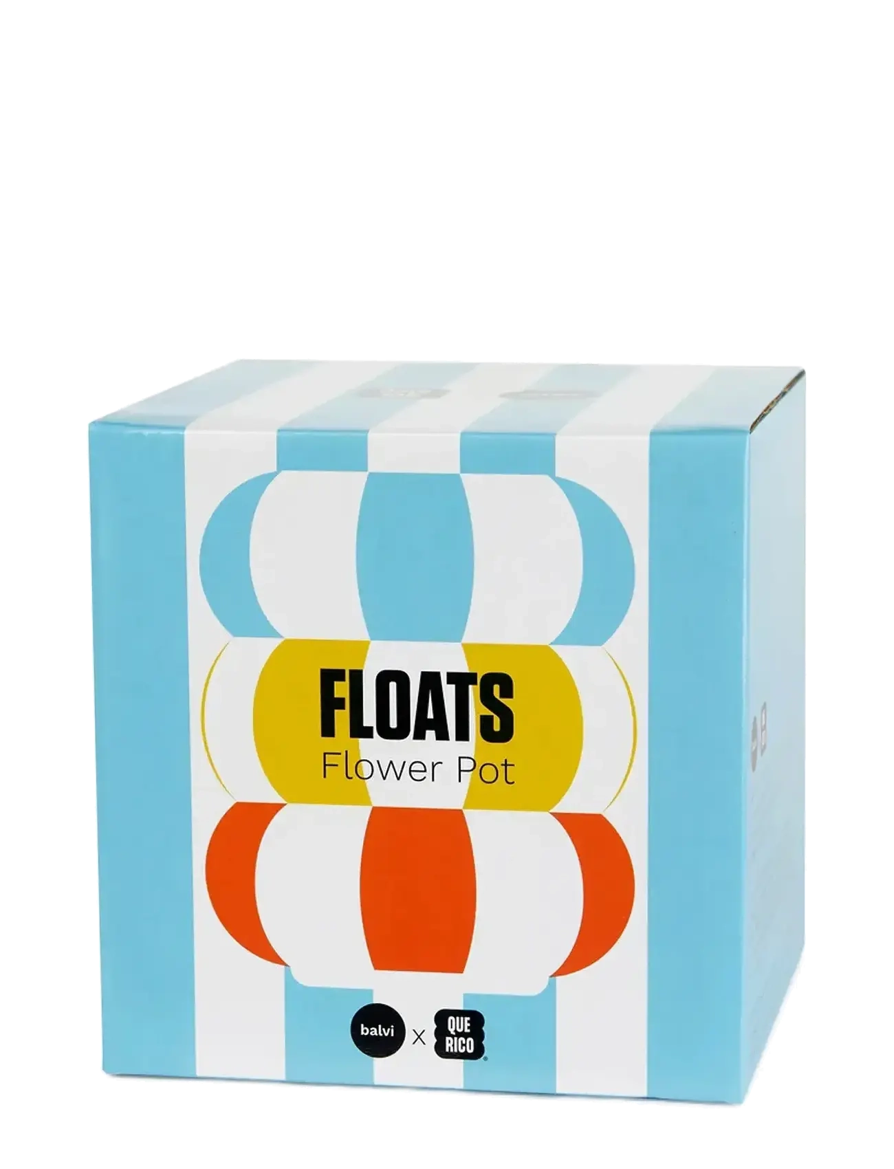Balvi - Blomkruka i keramik Floats, flerfärgad 12 cm - krukor - multicolored - 4