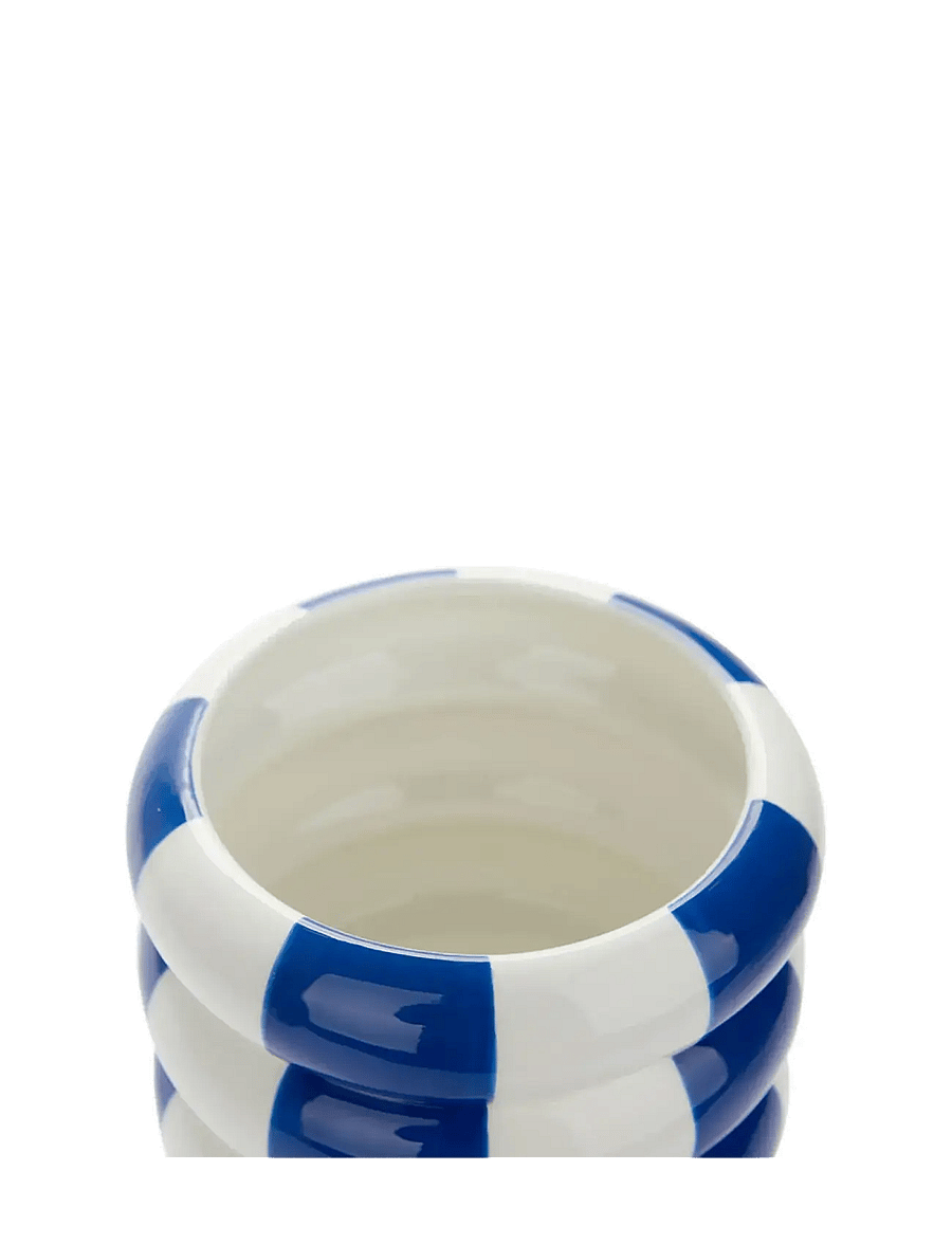 Balvi - Ceramic plant pot Floats - blumentöpfe - blue/ white - 3