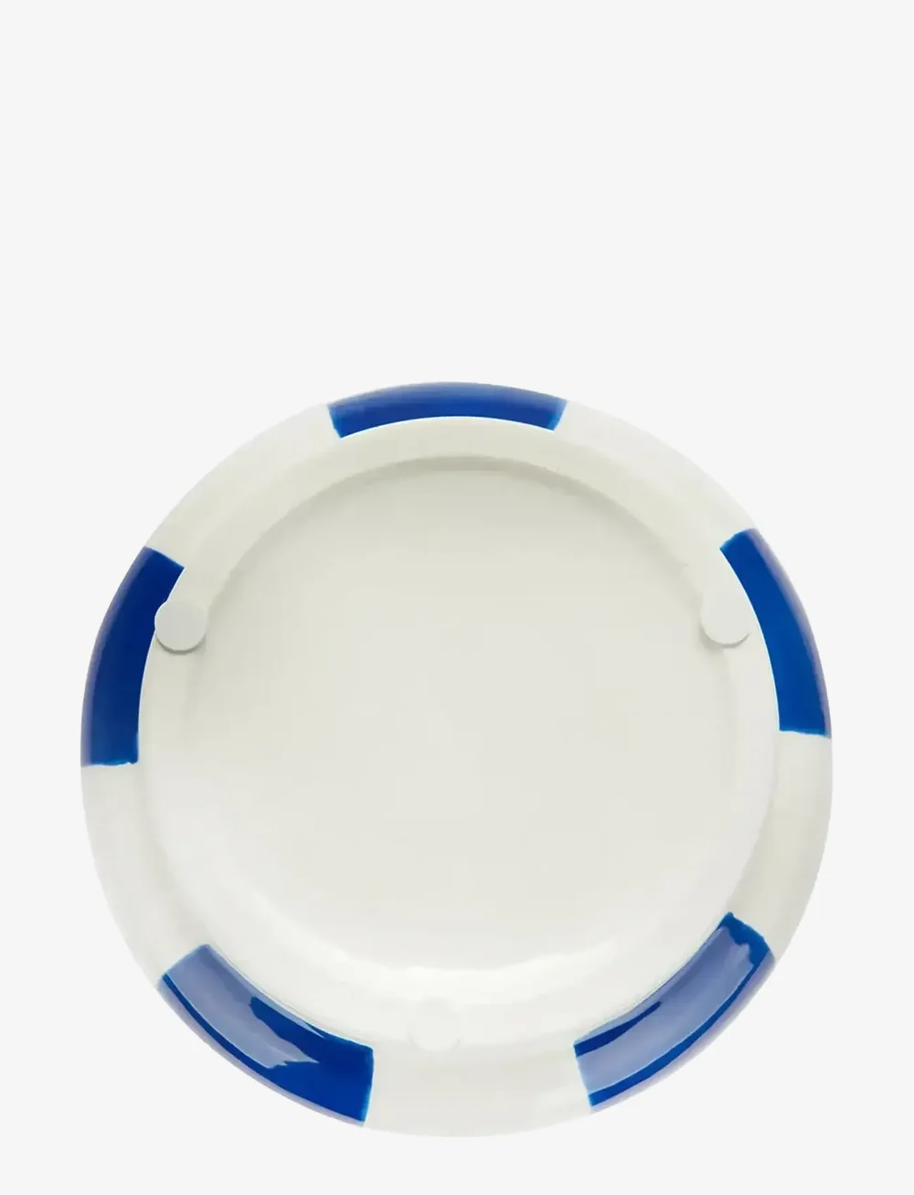 Balvi - Ceramic plant pot Floats - plant pots - blue/ white - 4