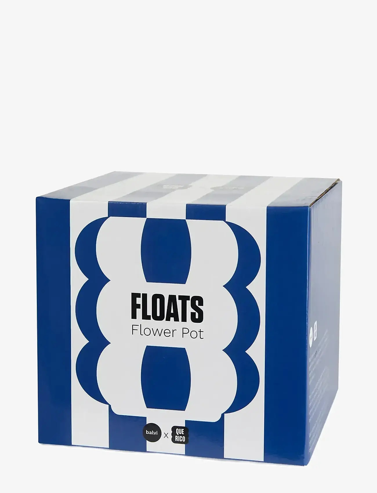 Balvi - Ceramic plant pot Floats - plöntu pottar - blue/ white - 5