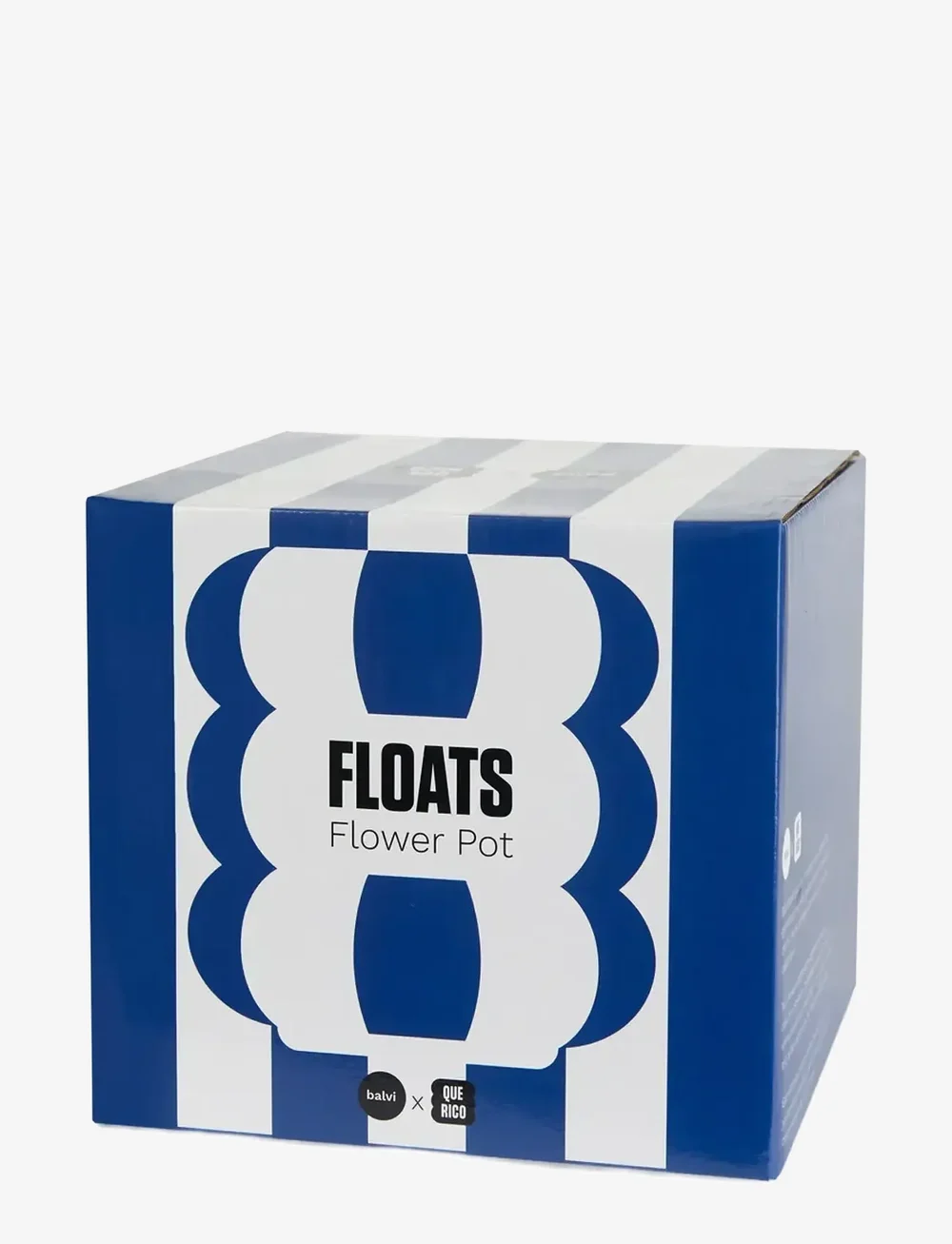 Balvi - Ceramic plant pot Floats - plant pots - blue/ white - 5