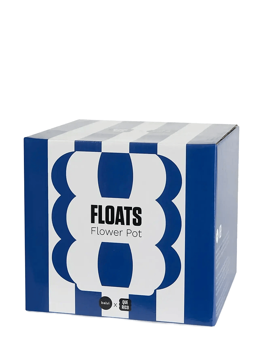Balvi - Ceramic plant pot Floats - blumentöpfe - blue/ white - 5