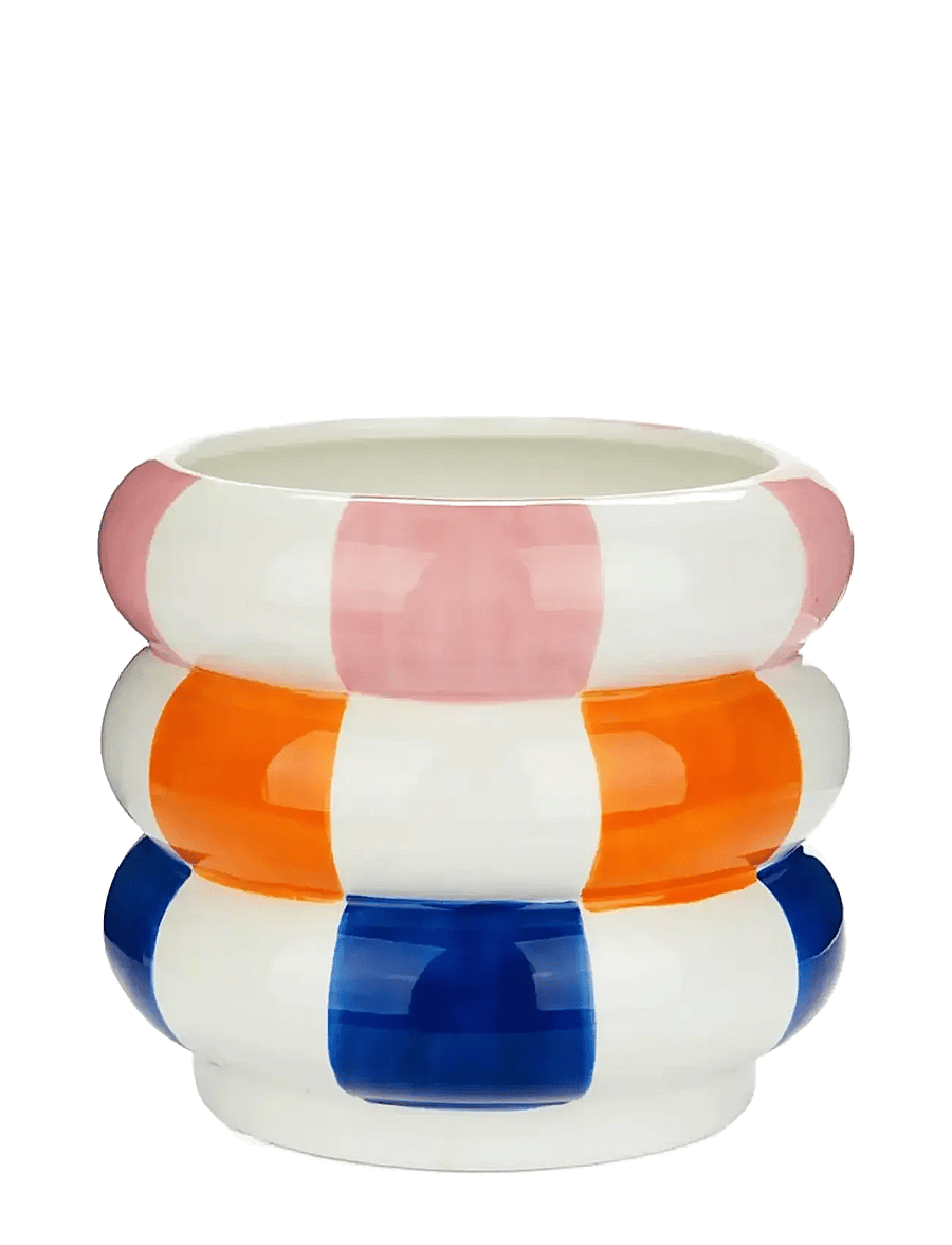 Balvi - Ceramic plant pot Floats - blumentöpfe - multicolored - 0