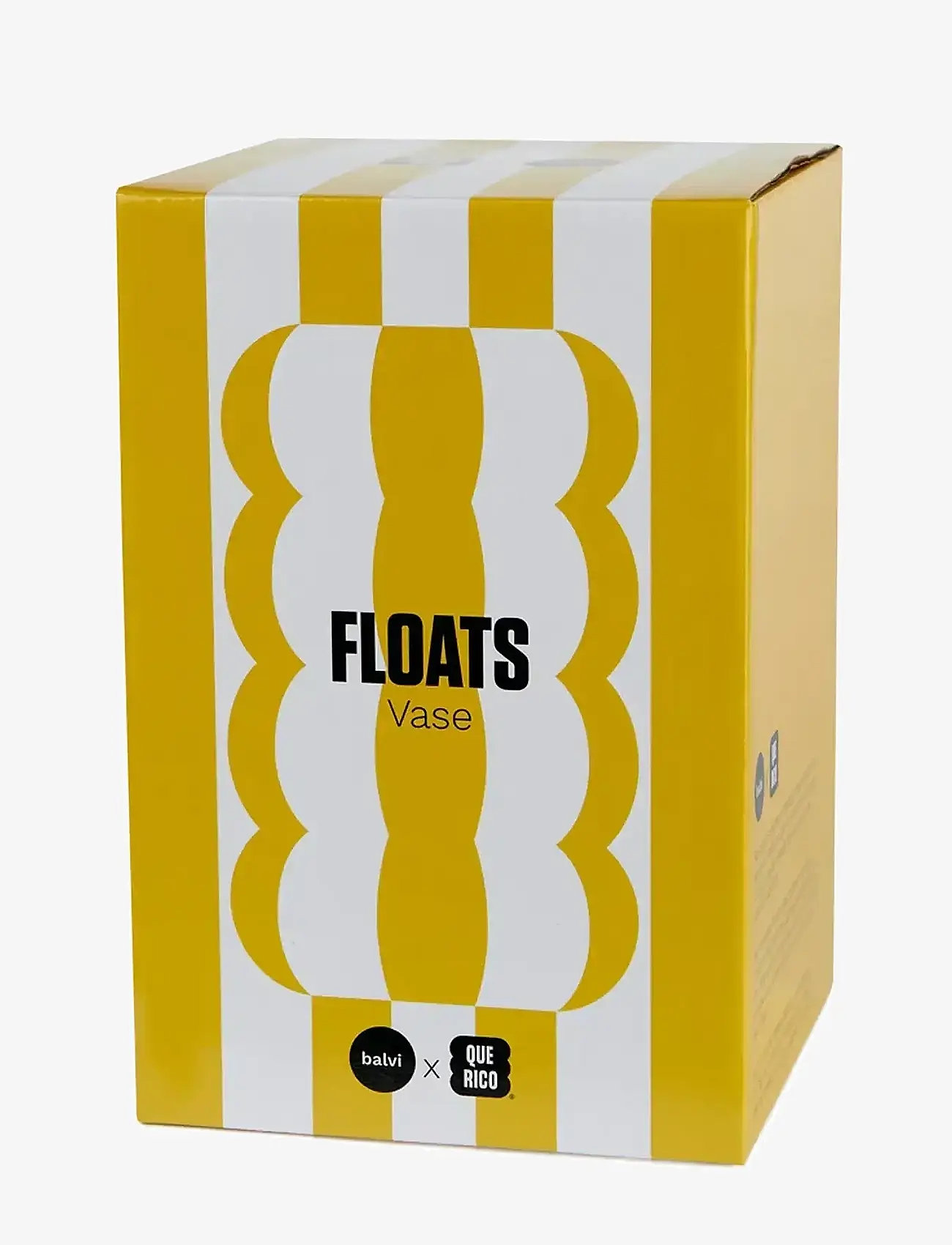 Balvi - Ceramic vase Floats - vāzes - yellow/ white - 2