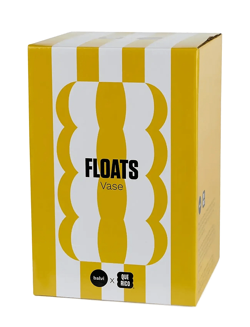 Balvi - Ceramic vase Floats - geburtstagsgeschenke - yellow/ white - 2