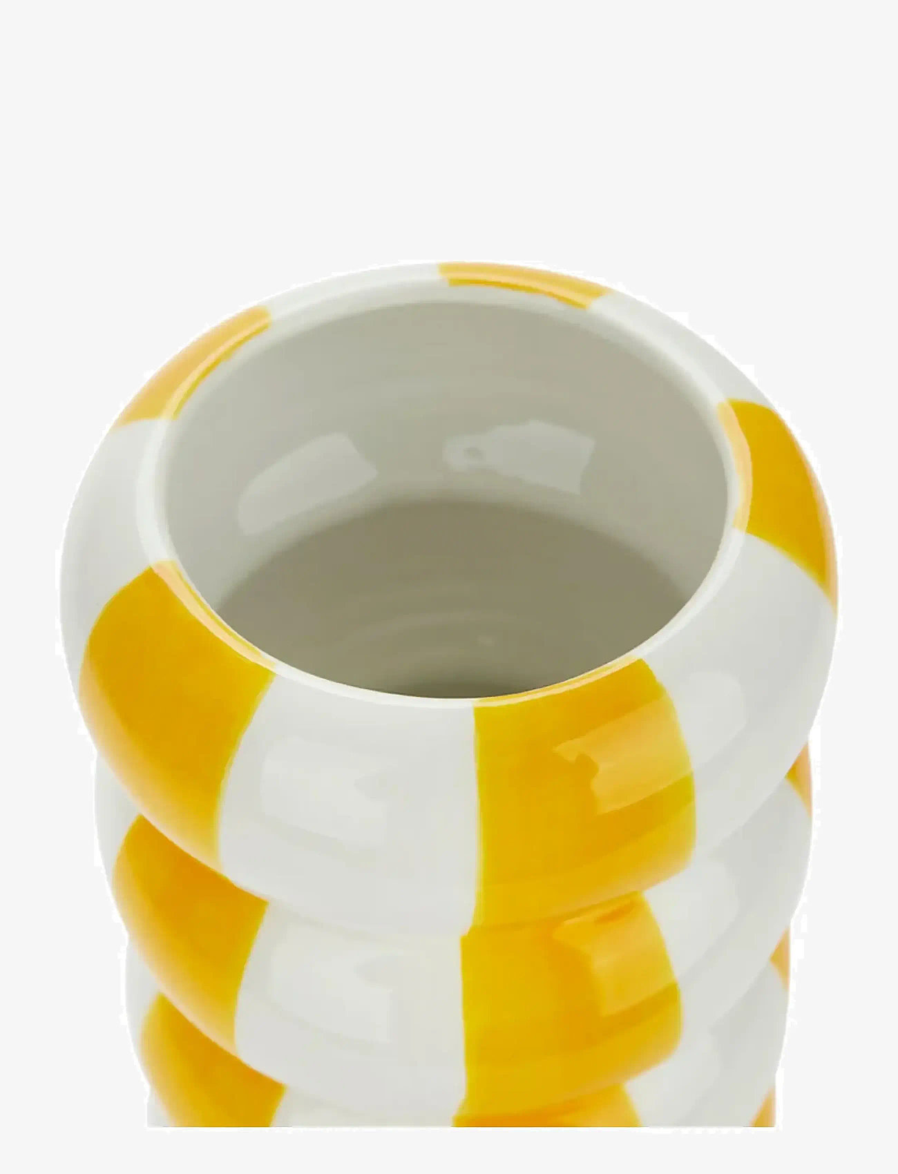 Balvi - Ceramic vase Floats - vāzes - yellow/ white - 5