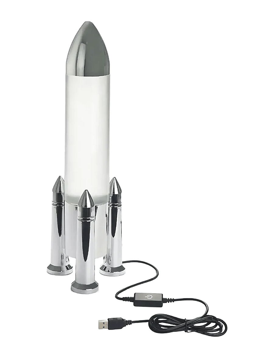 Balvi - Lamp Rocket - silver - 4