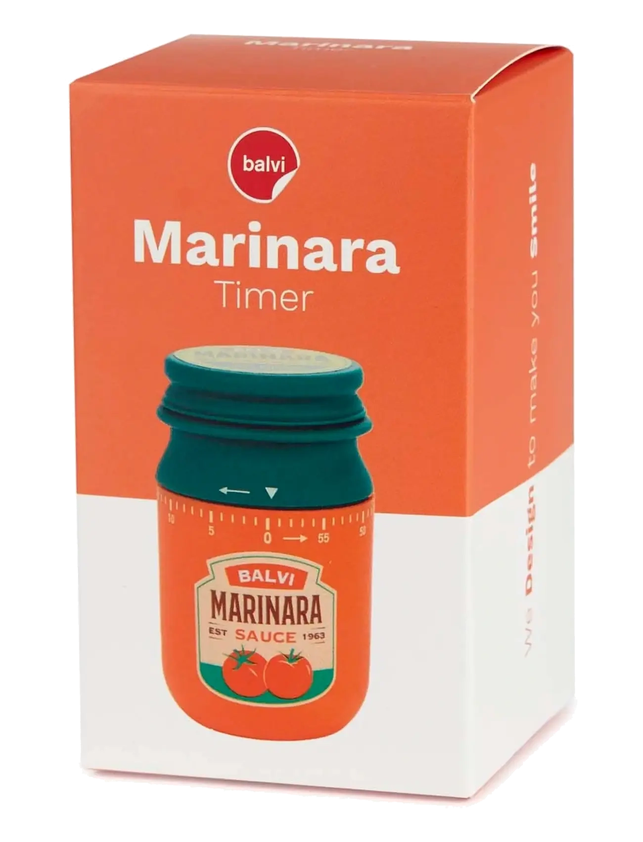 Balvi - Kökstimer Marinarasås - termometri un virtuves taimeri - clear - 3
