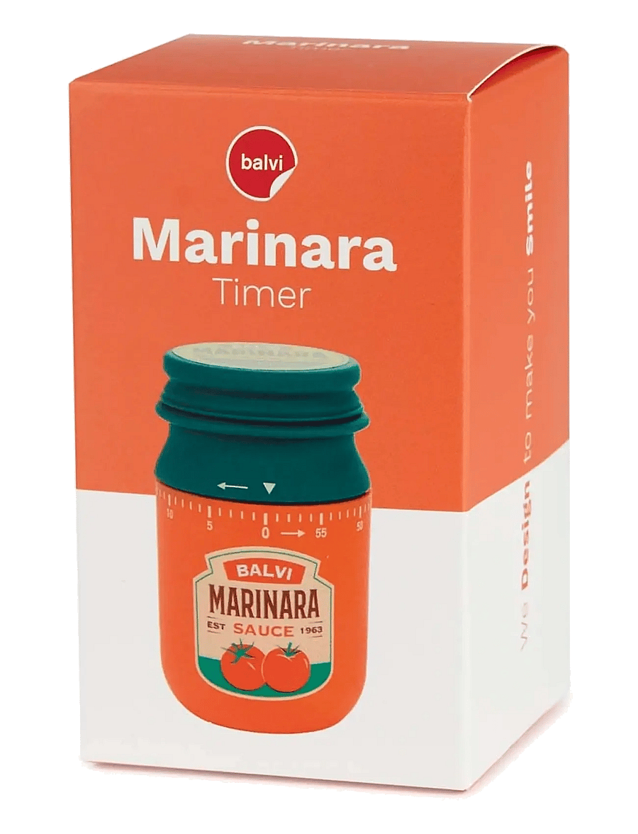 Balvi - Kökstimer Marinarasås - thermometer & küchentimer - clear - 3