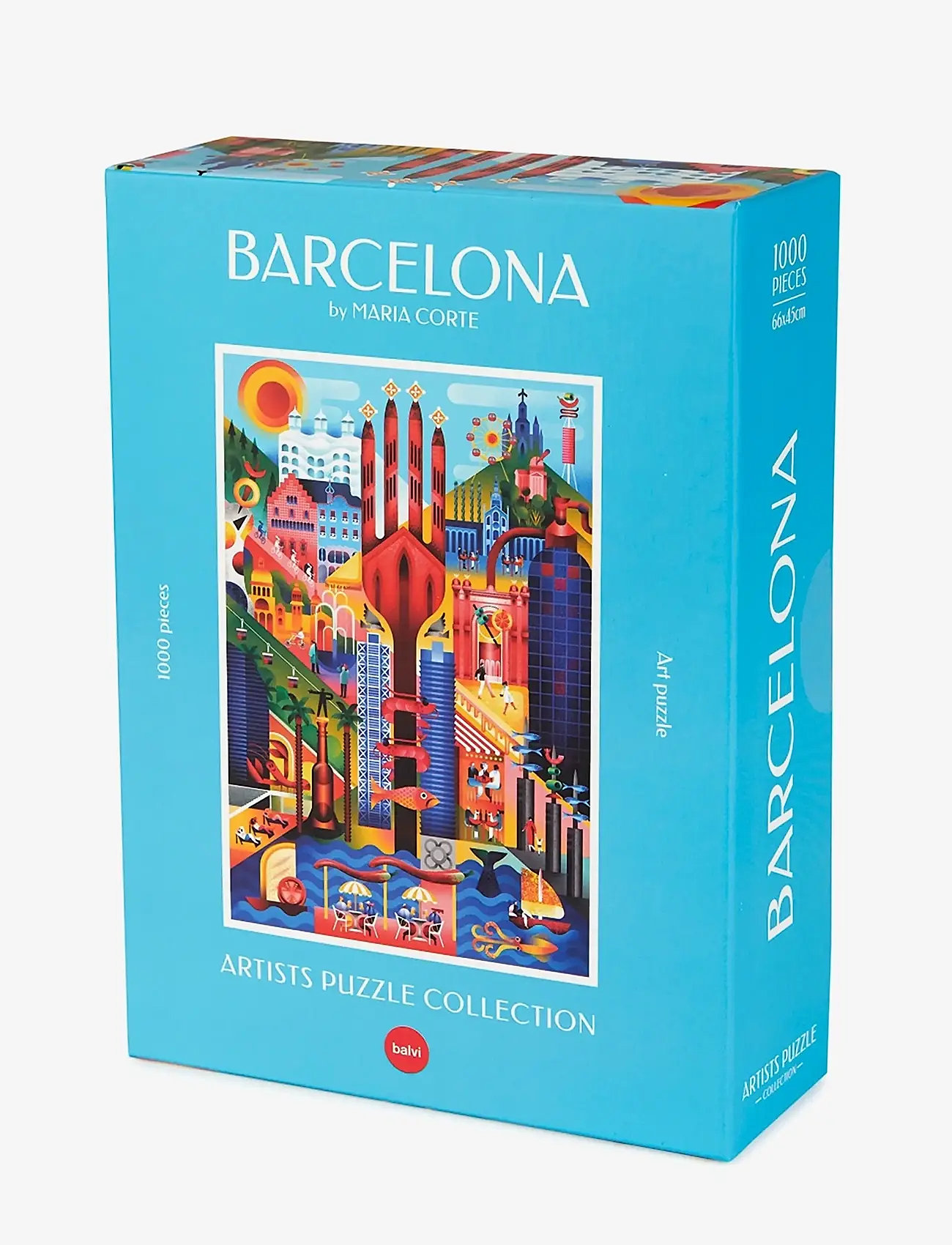 Balvi - Puzzle Barcelona 1000 pieces - spiele & puzzles - turquise - 0