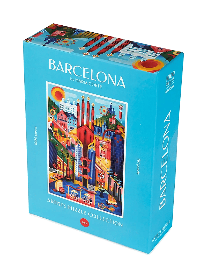 Balvi - Puzzle Barcelona 1000 pieces - spiele & puzzles - turquise - 1