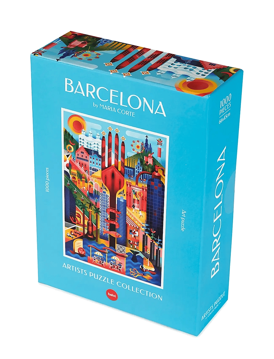 Balvi - Puzzle Barcelona 1000 pieces - spiele & puzzles - turquise - 2