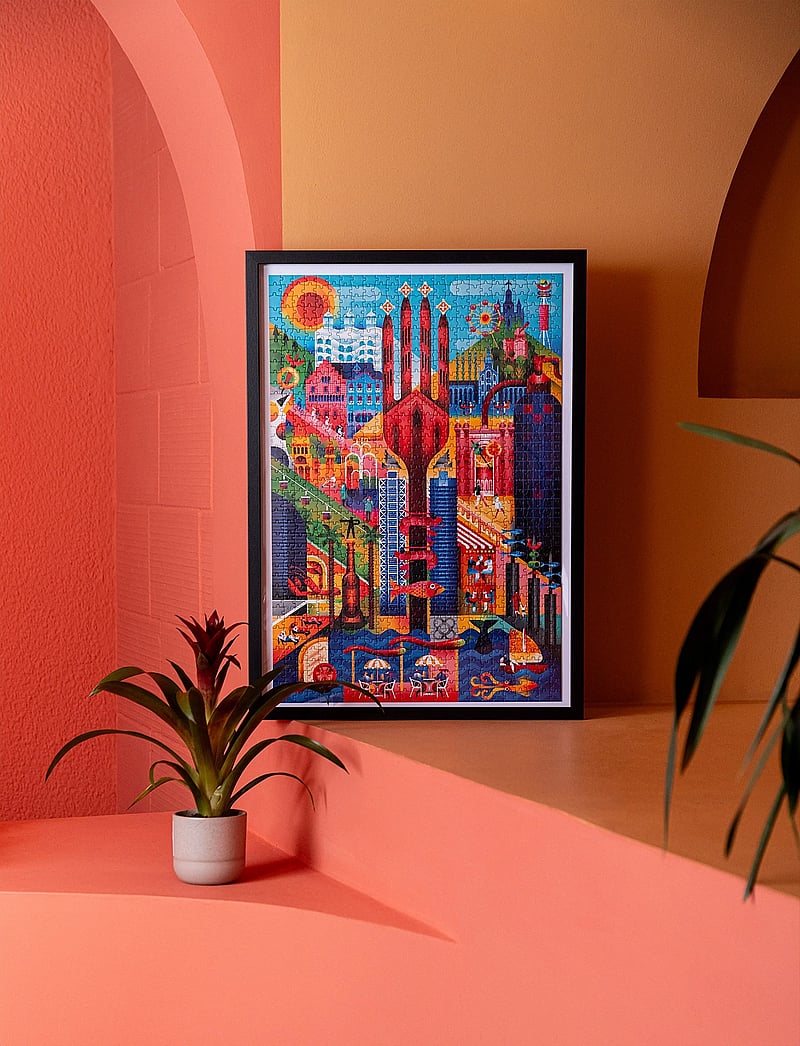 Balvi - Puzzle Barcelona 1000 pieces - spiele & puzzles - turquise - 4