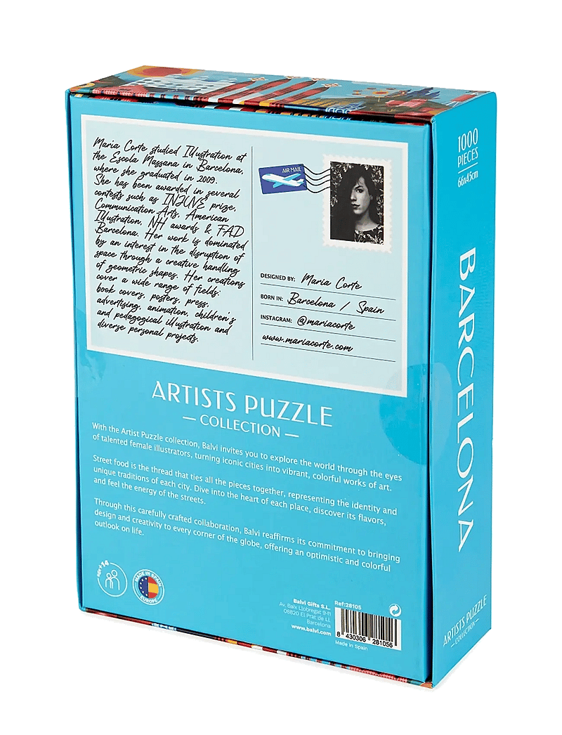 Balvi - Puzzle Barcelona 1000 pieces - spiele & puzzles - turquise - 2
