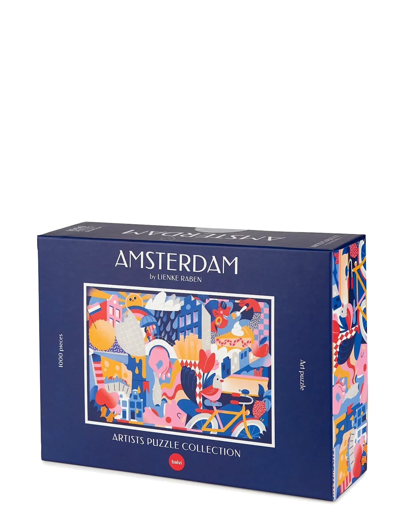Puzzle Amsterdam 1000 pieces - BLUE