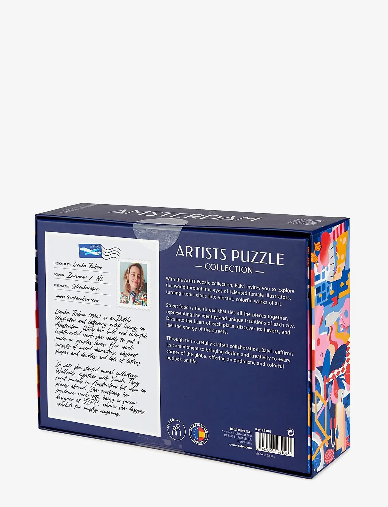 Balvi - Puzzle Amsterdam 1000 pieces - spiele & puzzles - blue - 1