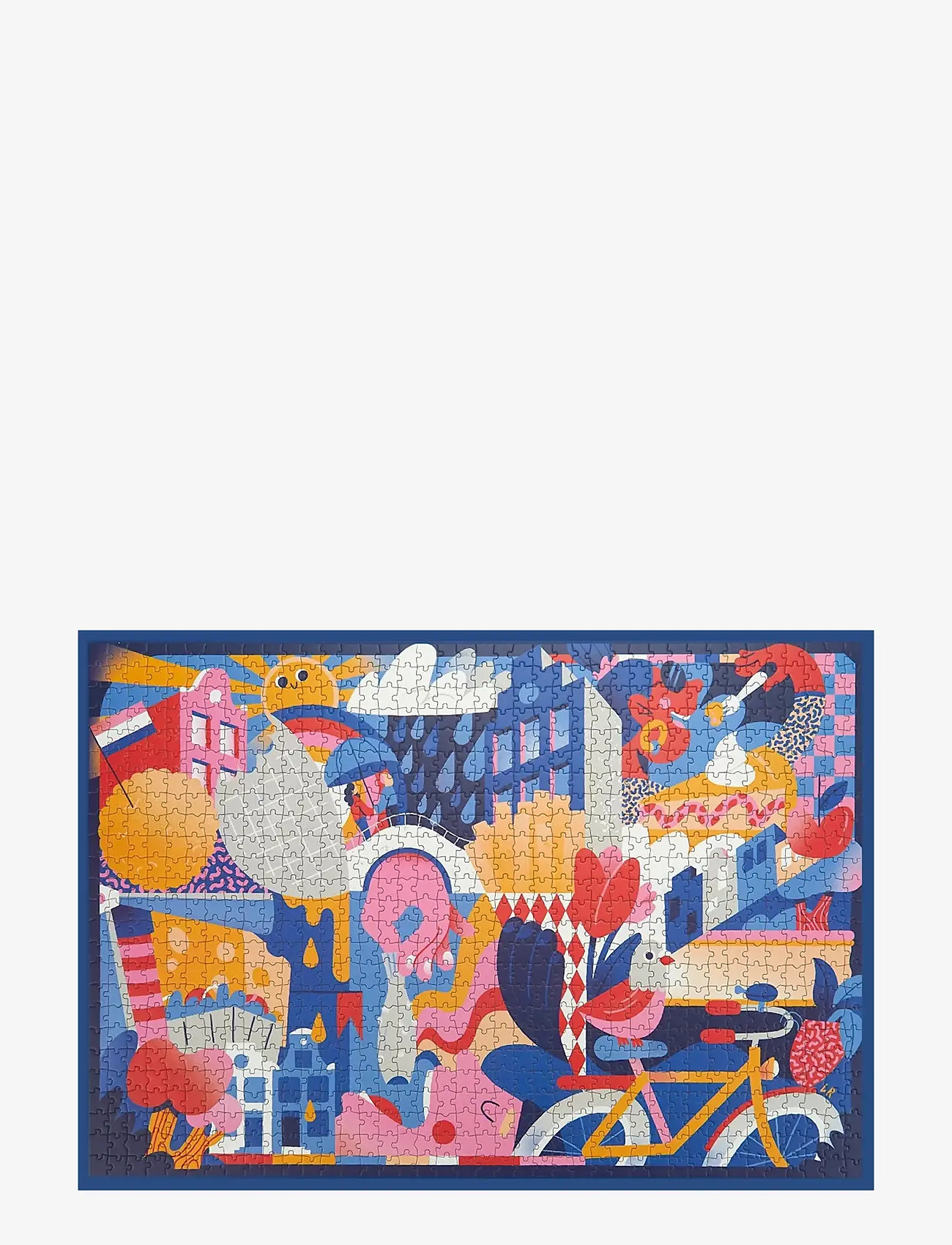 Balvi - Puzzle Amsterdam 1000 pieces - spiele & puzzles - blue - 2