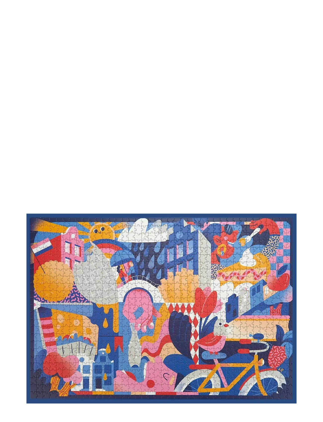 Balvi - Puzzle Amsterdam 1000 pieces - games & puzzles - blue - 3