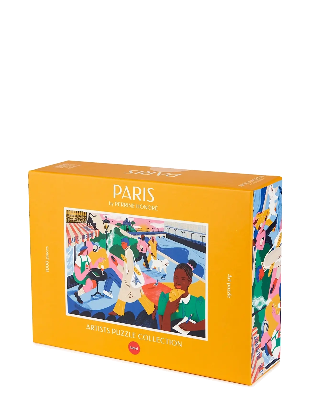 BALVI Puslespil Paris 1000 Brikker Orange - One Size - Unisex