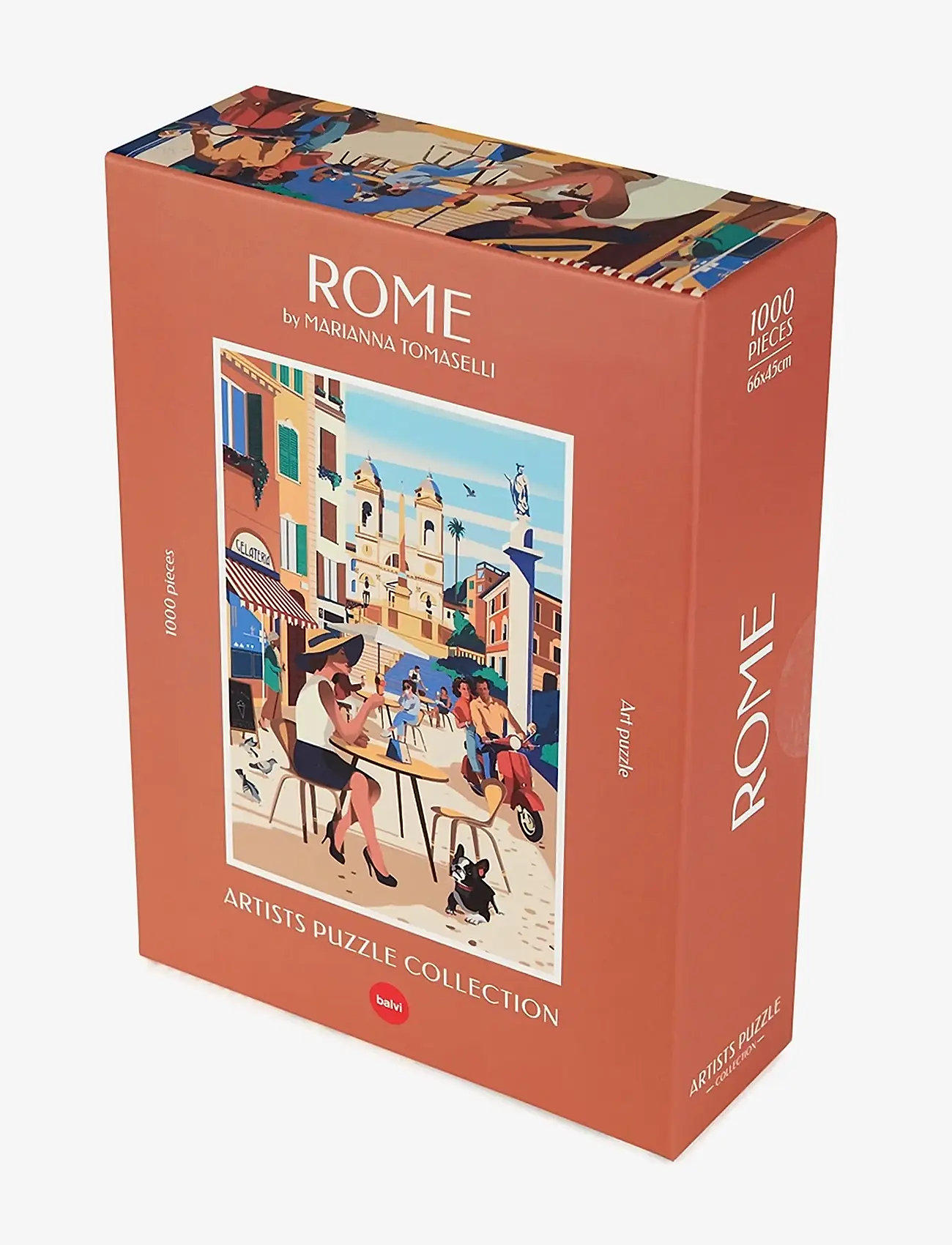 Balvi - Pussel Rom 1000 bitar - spel & pussel - beige - 1
