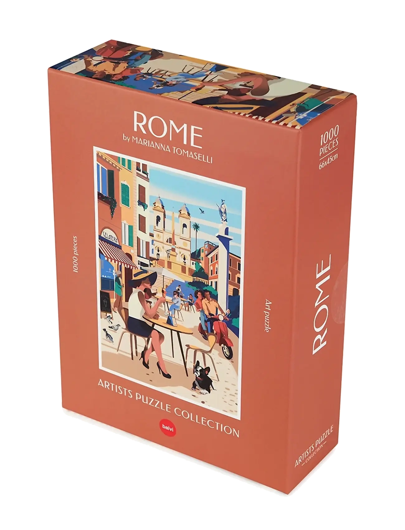 Balvi - Puzzle Rome 1000 pcs - galda spēles - beige - 2