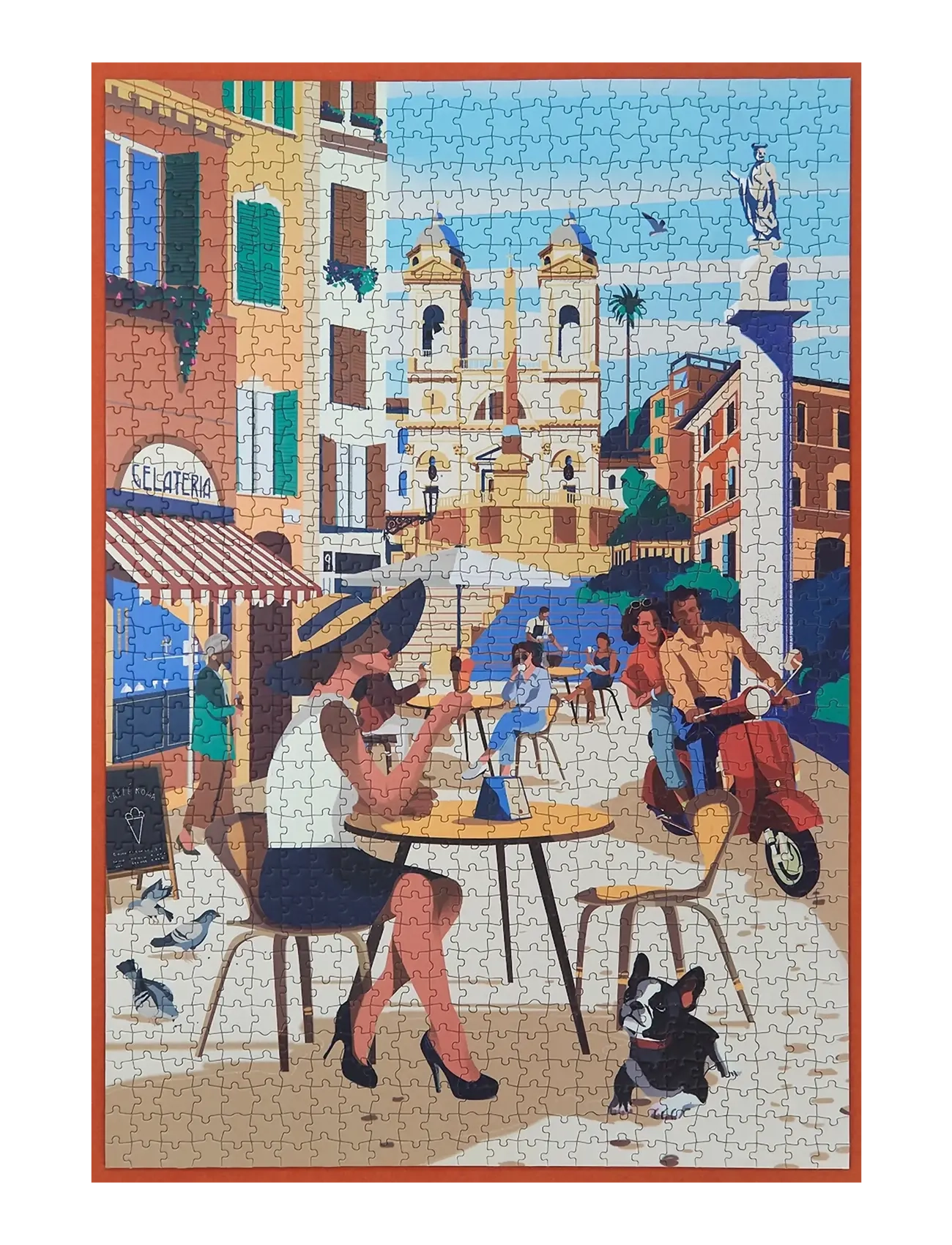 Balvi - Puzzle Rome 1000 pcs - galda spēles - beige - 4