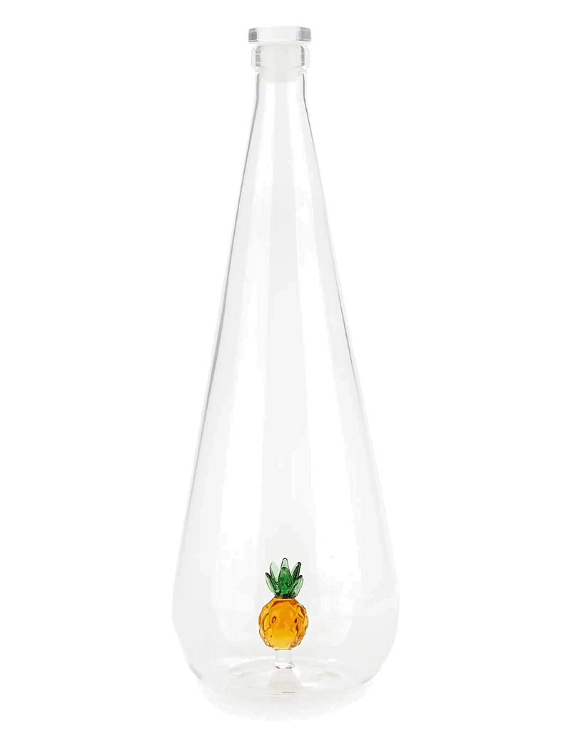Balvi - Flaska Botanical Ananas 1,0l, Borosilikatglas - wasserkaraffen - clear - 0
