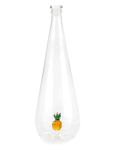 Balvi Flaska Botanical Ananas 1,0l, Borosilikatglas - Karaffen & Kannen - CLEAR / undefined