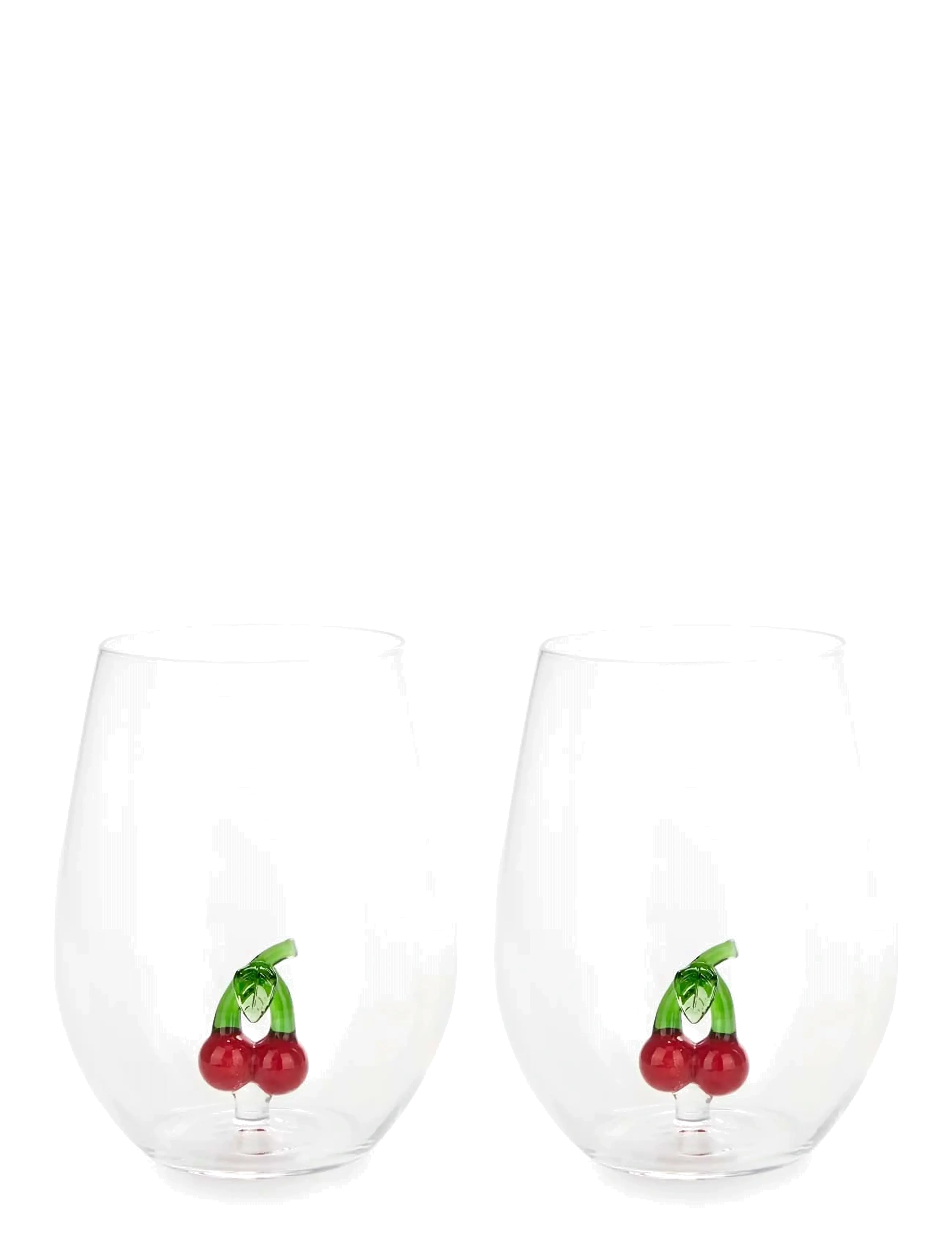 Balvi Dricksglas Botanical, Körsbär , set med 2 - App deal - CLEAR / undefined
