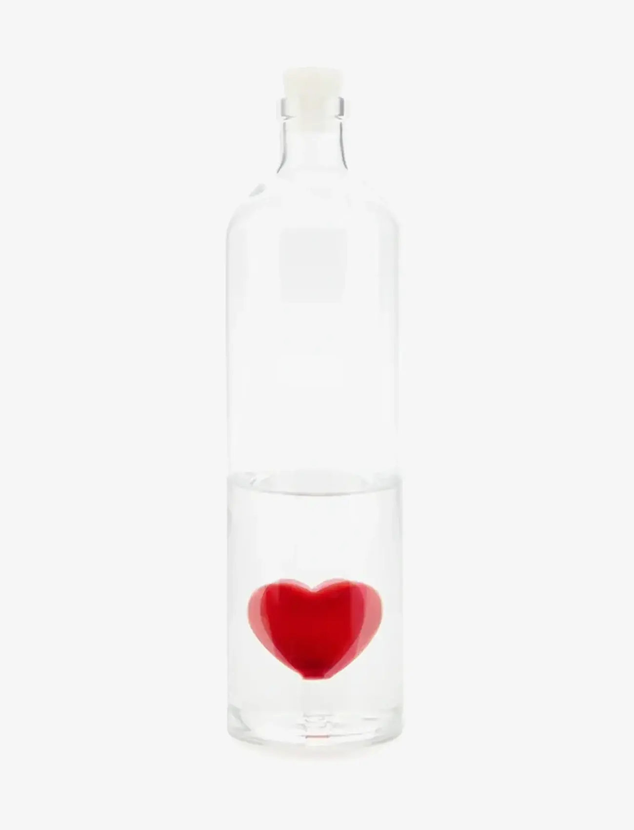 Balvi - Flaska Atlantis Love, 1,2 l Borosilikatglas - wasserkaraffen - clear - 0