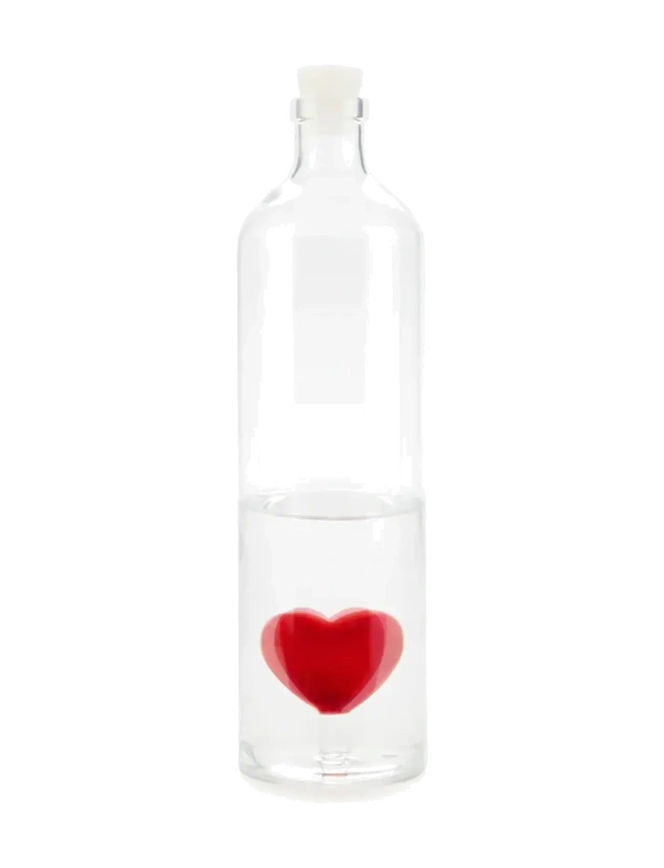 Balvi Flaska Atlantis Love, 1,2 l Borosilikatglas - Vandflasker & Termoflasker - CLEAR / undefined