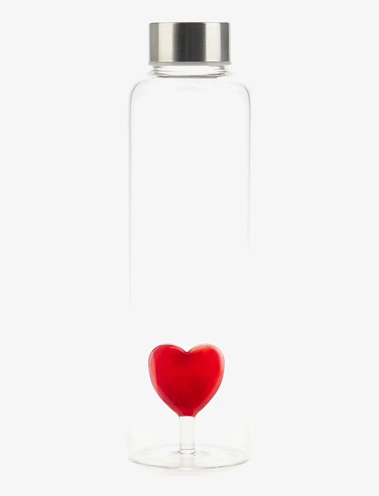 Balvi - Flaska Love 0,5 l  Borosilikatglas - wasserflaschen & thermosflaschen - clear - 0