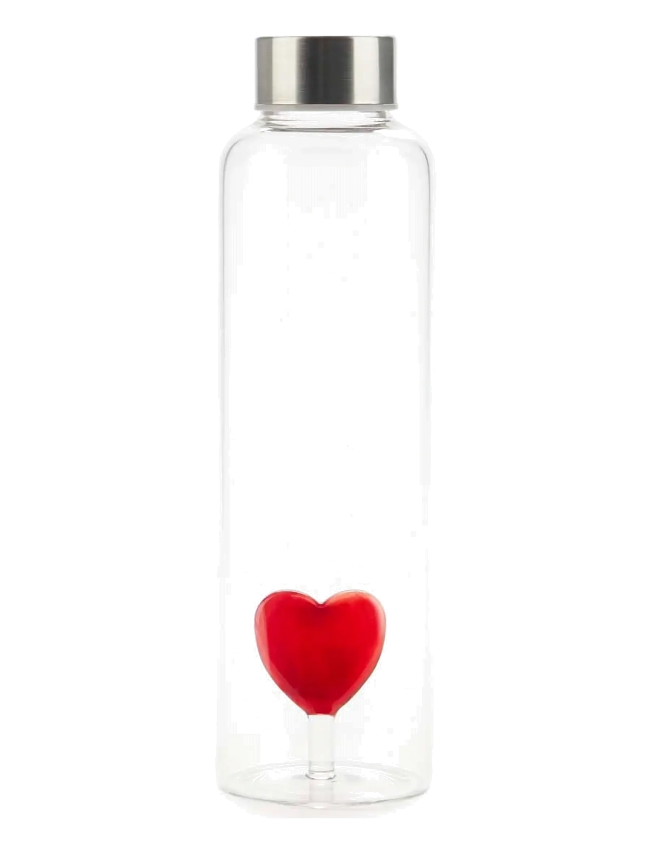 Balvi Flaska Love 0,5 l  Borosilikatglas - Vandflasker & Termoflasker - CLEAR / undefined