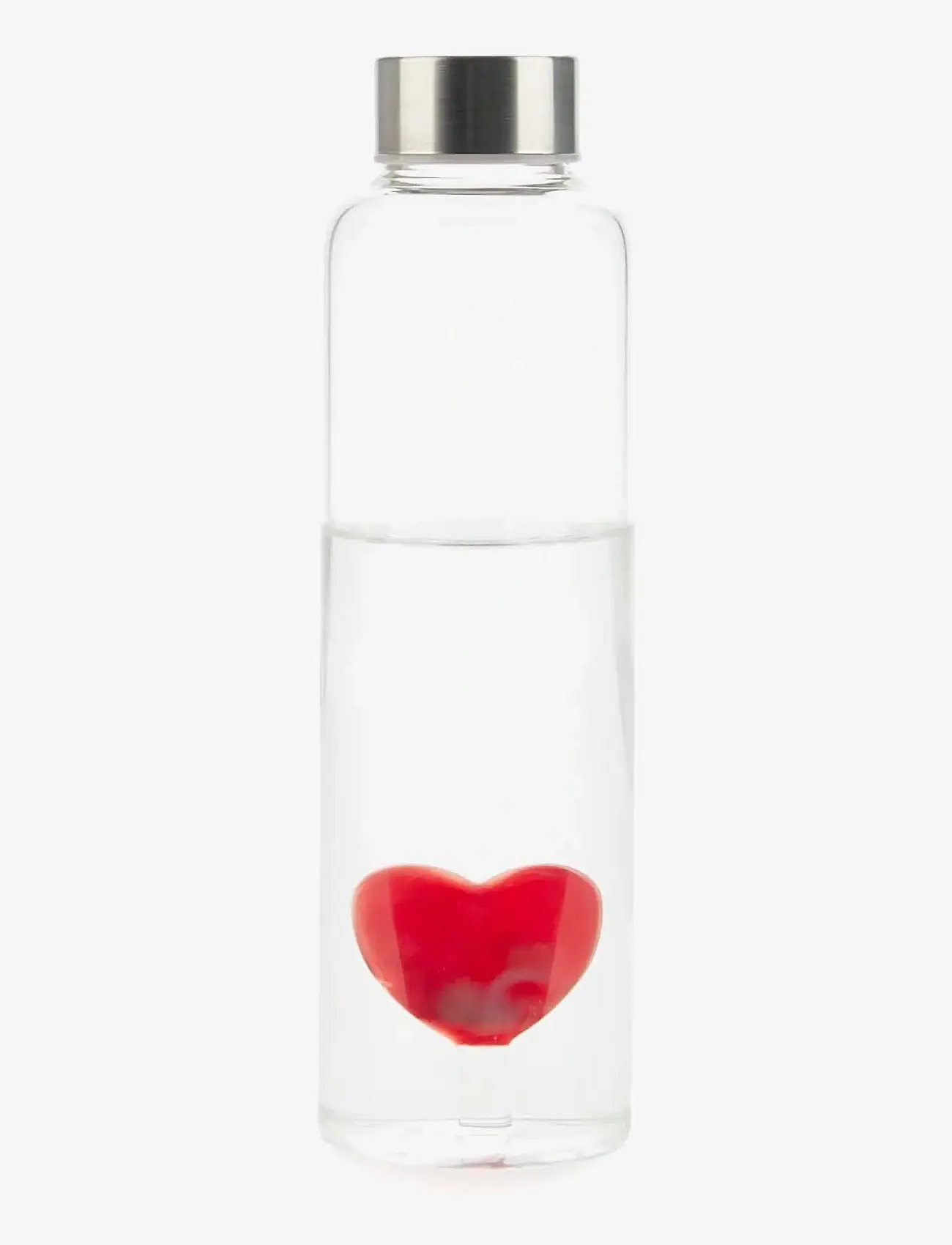 Balvi - Flaska Love 0,5 l  Borosilikatglas - wasserflaschen & thermosflaschen - clear - 1