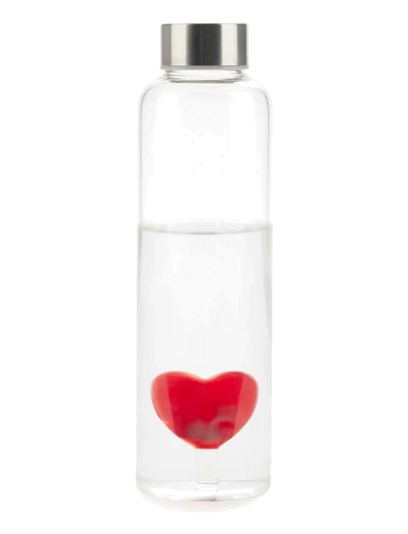 Balvi - Flaska Love 0,5 l  Borosilikatglas - vandflasker - clear - 1