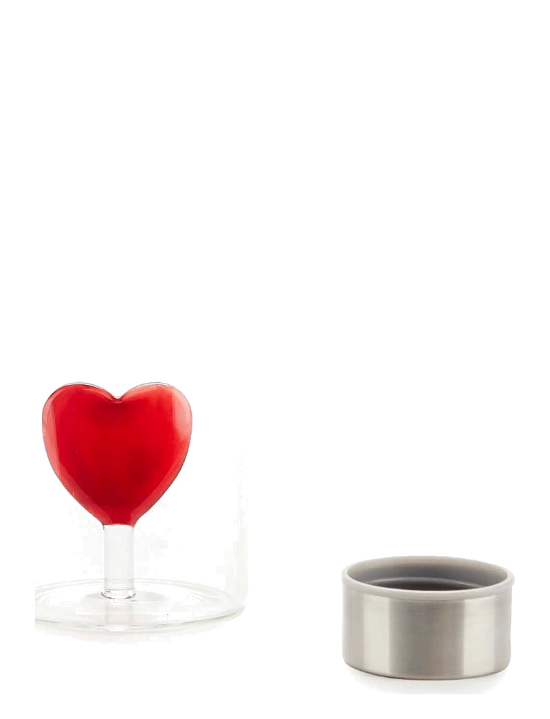 Balvi - Flaska Love 0,5 l Borosilikatglas - wasserflaschen & thermosflaschen - clear - 2
