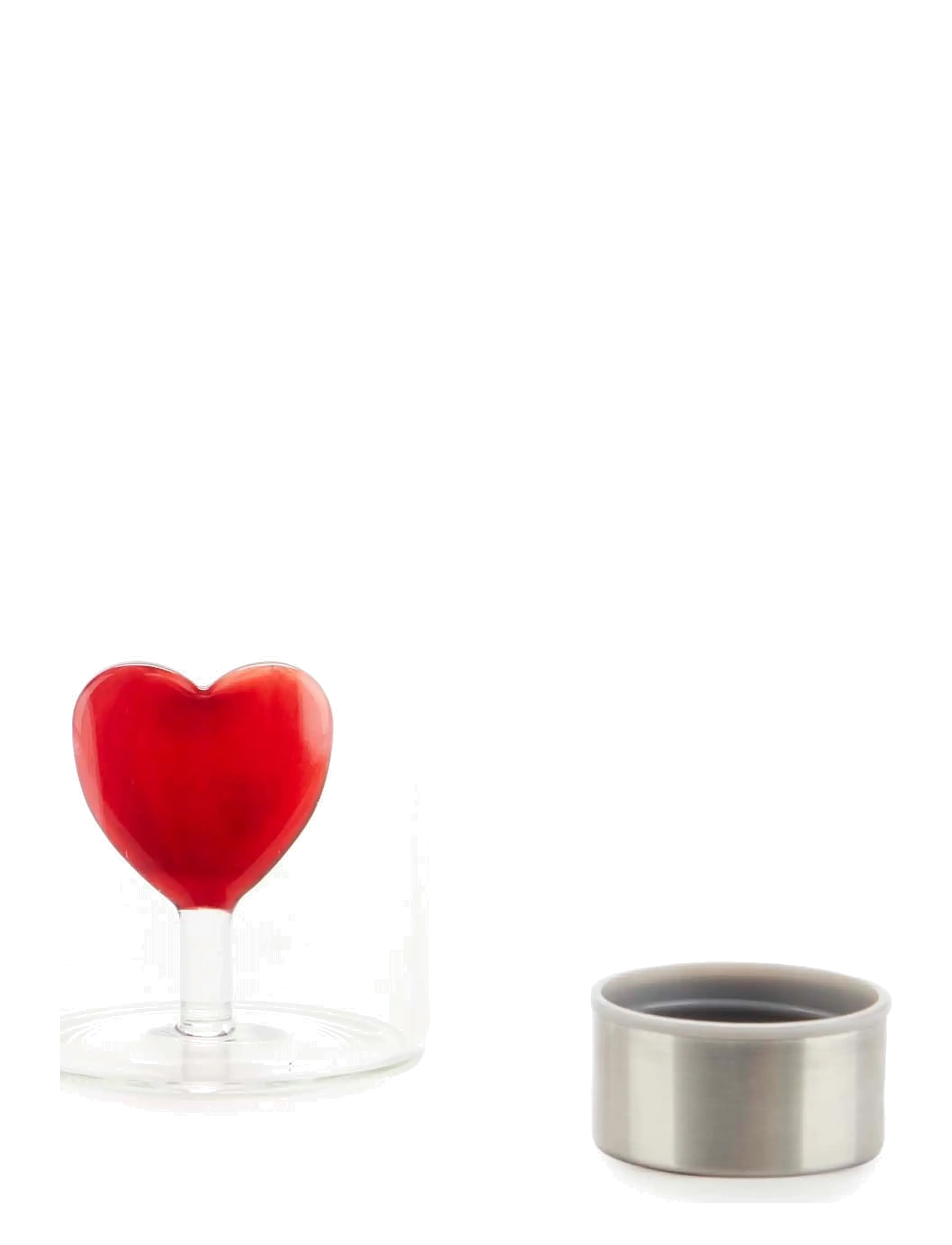 Balvi - Flaska Love 0,5 l  Borosilikatglas - vandflasker - clear - 2