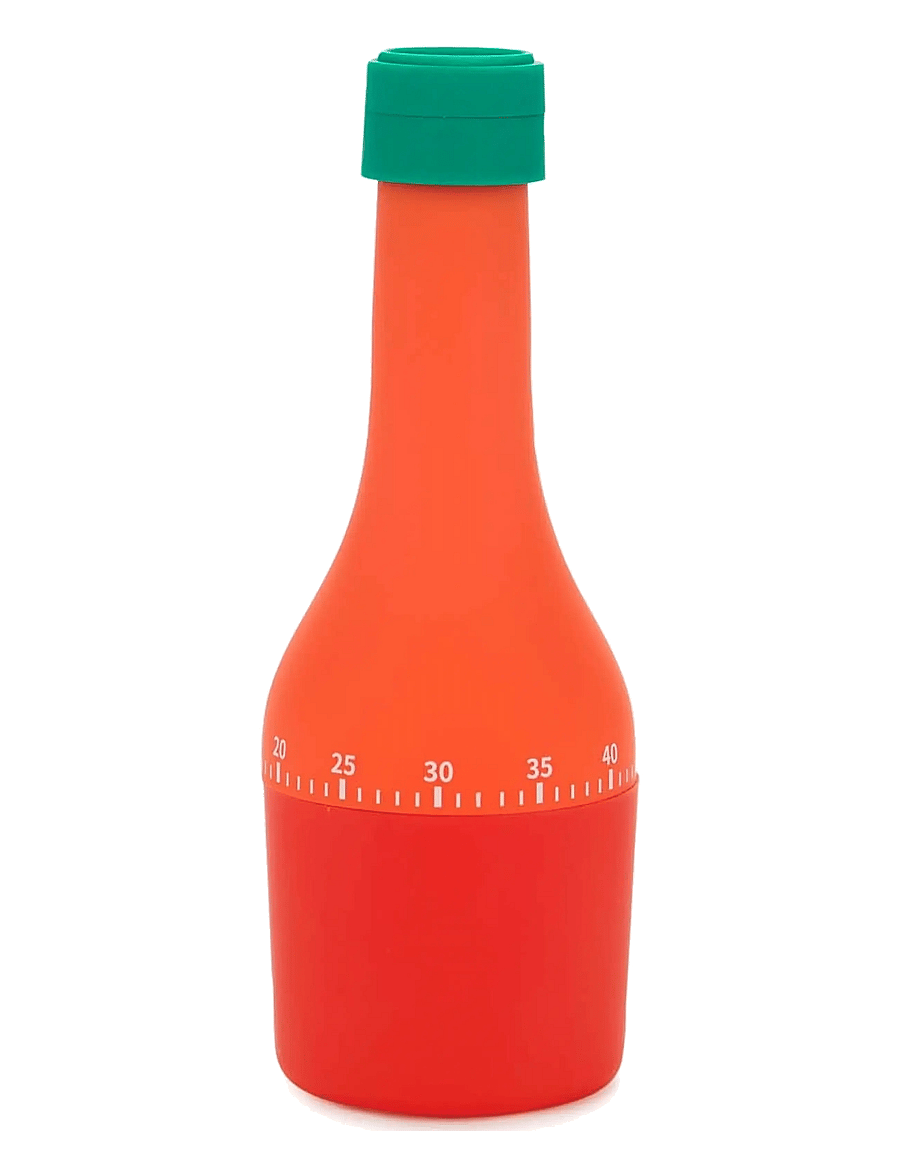 Balvi - Kölkstimer Chiliflaska - thermometer & küchentimer - red - 4